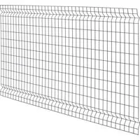 3D-Einstabmattenzaun Anthrazit 120 x 200 cm