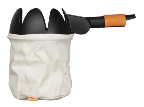 Fiskars Obstpflücker 1000693 QuikFitTM - komfortables Obstpflücken ohne Leiter, mit abnehmbarem Auffangbeutel und ausgezeichnetem Design