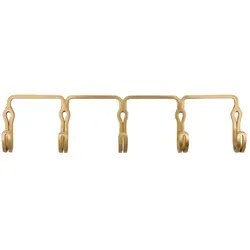House Doctor - Yra Hakenleiste, L 32 cm,  messing-finish
