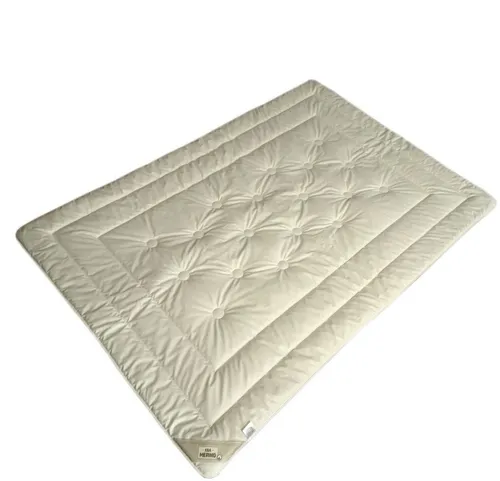 Garanta Bio-Extra-Leichtsteppbett Merino 135 x 200 cm - Bettdecken aus 100% natürlichen Materialien für ein gesundes Schlafklima. Ideal für Allergiker, nachhaltig produziert und Made in Germany.