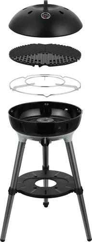 CADAC Gasgrill Carri Chef 40 BBQ Dome 50mbar - Grills, vielseitiger Gasgrill mit integriertem BBQ Dome für perfekte Grill- und Kochmöglichkeiten im Freien.