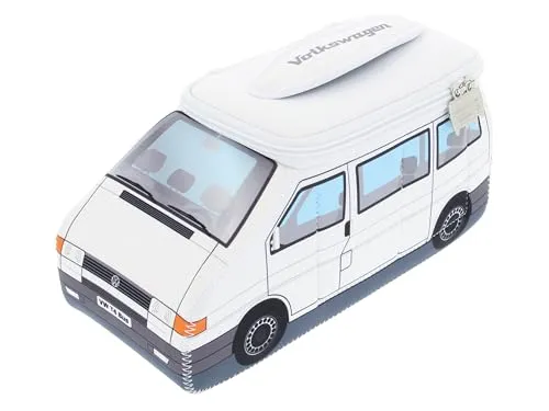 VW Collection T4 Bus 3D Universaltasche - VW Collection, praktische Neopren-Allzwecklösung im Design des legendären VW T4 Bulli – ideal für unterwegs und stylisch zugleich.