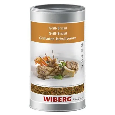 Wiberg Grill-Brasil Gewürzsalz, 750g - Wiberg Grill-Brasil Gewürzsalz, 750g für den perfekten Grillgeschmack. Ideal zum Würzen von Fleisch und Gemüse, verleiht jedem Gericht eine aromatische Note.