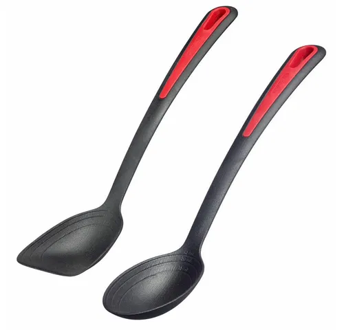WESTMARK Kochbesteck-Set Set, 2tlg., 1x Brat- u. Gemüsel-, Pfannenlöffel, Innenliegende Skala