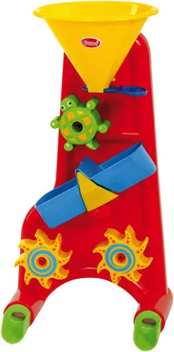 GOWI Sand- & Wassermühle "Standard" für Kinder ab 12 Monaten - Kreatives Spielzeug aus robustem Kunststoff, ideal für Garten und Strand. Mit Sand oder Wasser befüllbar, fördert die Fantasie und sorgt für stundenlangen Spielspaß.