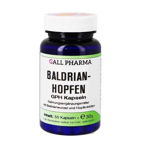 Baldrian Hopfen GPH Kapseln 30 g