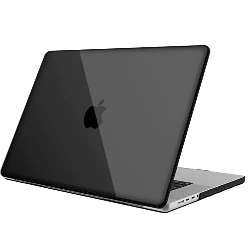 Fintie Hülle Kompatibel mit MacBook Pro 16 (2026-2021) M5 M4 M3 M2 M1 Pro/Max A3428 A3429 A3186 A3403 A2991 A2780 A2485, Ultradünne Hartschale Schutzhülle Kompatibel mit MacBook Pro 16‘’, Schwarz
