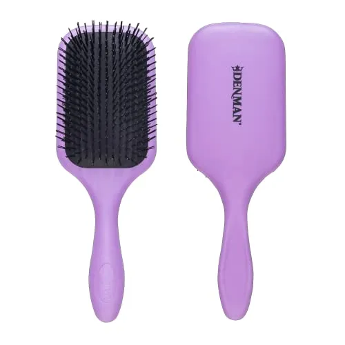 Denman D90L Tangle Tamer Ultra Entwirrbürste Violett - Sanfte Haarentwirrung - Bürsten & Kämme - Die Tangle Tamer Ultra entwirrt sanft und schonend, ideal für langes Haar, Perücken und Haarverlängerungen. Flexible Nylonborsten für müheloses Entwirren ohne Ziepen.