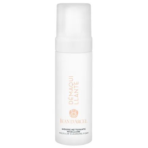 JEAN D'ARCEL DÉMAQUILLANTE Mousse Nettoyante Micellaire – Mizellen-Reinigungsschaum 150 ml - Reinigungsschaum für das Gesicht, der mit innovativer Mizellen-Technologie Unreinheiten bekämpft und die Poren sichtbar verfeinert. Ideal für alle Hauttypen, sorgt für eine sanfte, feuchtigkeitsspendende Reinigung.