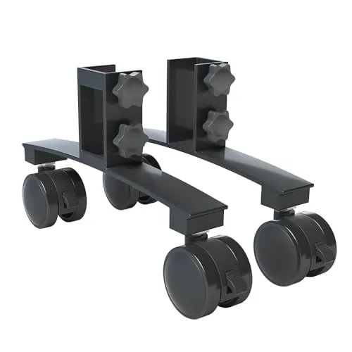 Bringer Infrarotheizung BRSFR mit Standfüßen, universell schwarz - Praktische Standfüße für Infrarotheizungen in stilvollem Schwarz, ideal für flexiblen Einsatz und optimale Platzierung.