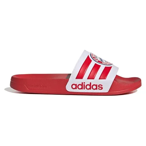 ADIDAS SPORTSWEAR "ADILETTE SHOWER FC BAYERN MÜNCHEN SLIDES" Gr. 43 - Badeschuhe mit Cloudfoam-Dämpfung für maximalen Komfort. Zeige deine Treue zum FC Bayern München am Pool oder zu Hause!