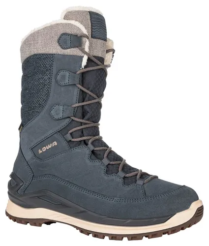 LOWA Barina EVO GTX Ws STAHLBLAU/Stein - 7 - Damen Wanderschuhe aus Leder & Synthetik, warm gefüttert für optimalen Komfort bei kaltem Wetter.