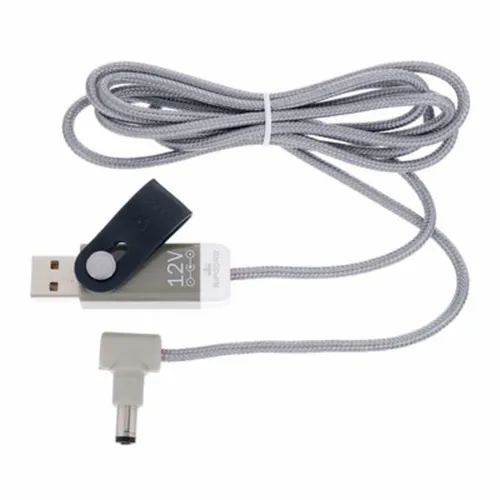 myVolts Ripcord 12V DC - Spannungswandler für kreative Geräte - Multimedia Zubehör, ideal für Synthesizer und Effektgeräte; Versorgt Geräte über USB mit 12V DC und bietet eine Kabellänge von 145cm für flexibles Setup.