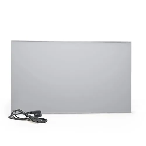 blumfeldt Infrarotheizung 600W – Spritzwassergeschützt für Badezimmer - Elektroheizkörper mit 95% Energieeffizienz, ideal für Wandmontage im Bad, ausgestattet mit Überhitzungsschutz und robustem Aluminium für langanhaltende Wärme.
