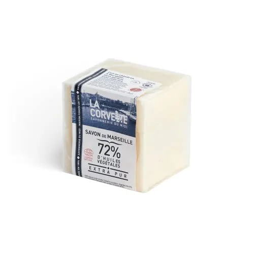 La Corvette Würfel von Marseille Seife Extra Reine, 200 g