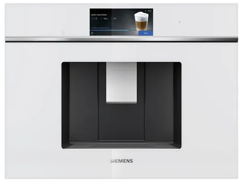 CT718L1W0 Einbau Kaffeevollautomat - Weißes Design mit TFT-Full-Touchdisplay, coffeeWorld aromaSelect für individuelle Kaffeegenüsse