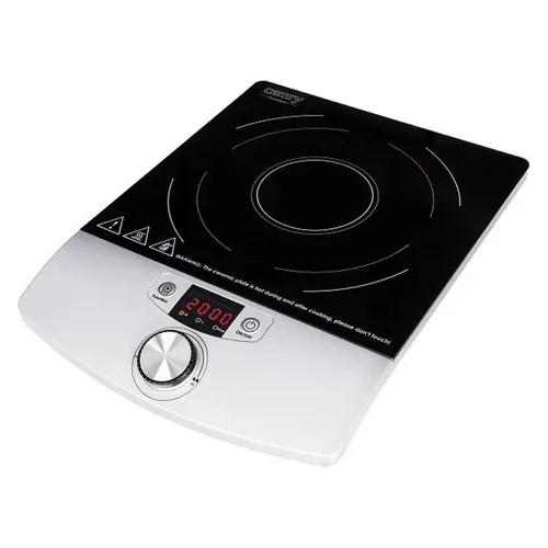 Camry CR 6515 Induktionsherd 2000W - Kochfelder: Kompakte und energieeffiziente Induktionskochplatte mit flexibler Temperaturregelung und integrierter Zeitschaltuhr für sicheres Kochen.