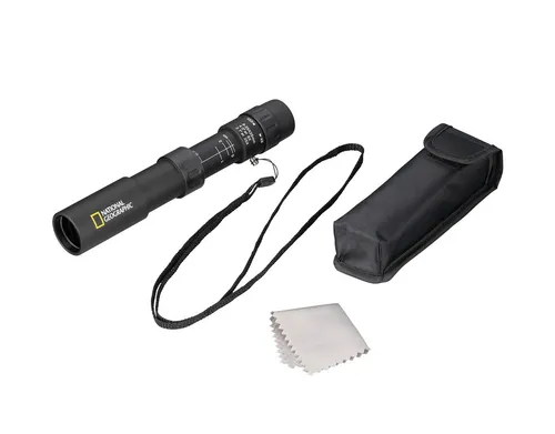 National Geographic Zoom-Monokular 8-25x25 - handliches Fernrohr mit stufenlosem Zoom und Makrofunktion, perfekte Bildqualität für Naturbeobachtungen