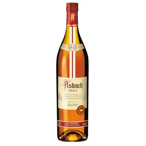 Asbach Uralt Weinbrand XXL (1 x 3 l) - Premium deutscher Weinbrand, goldbraun mit milder Süße und harmonischem Bukett für Genießer