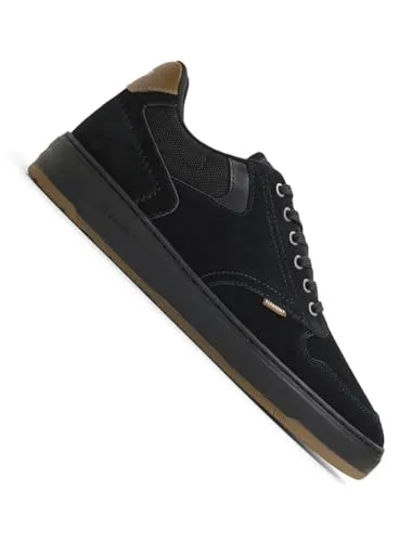 Element Topaz C3 3.0 Herren Sneaker - Jet Black - Stylischer Low-Cut Sneaker mit verstärkten Zehenkappen und herausnehmbarem EVA-Fußbett. Ideal für den täglichen Einsatz, bietet hohen Komfort und eine langlebige Konstruktion.