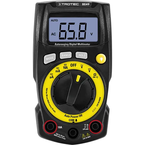 KAIWEETS Digital Multimeter mit LED-Buchsen – 6000 Zähler, True RMS - Präzises Digitalmultimeter für Elektriker: Misst Spannung, Strom, Temperatur und mehr. Mit benutzerfreundlicher LED-Anzeige und großem Display – ideal für Profis und Anfänger.