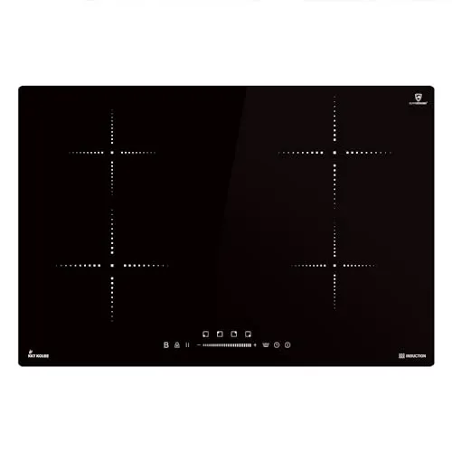 KKT KOLBE Elektro-Kochfeld IH87704RL - Induktionskochfeld mit 4 Zonen und Touch-Slider-Bedienung für präzise Temperaturregelung, ideal für moderne Küchen.