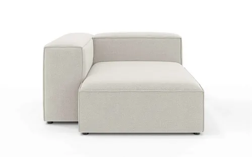 OTTO home Ottomane XL HAILY links/rechts bestellbar, extra tief, Maße B/T/H: 130/160/72cm, als Modul oder separat verwendbar, für individuelle Zusammenstellung