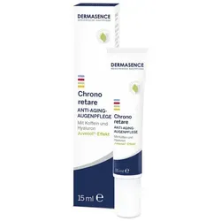 Dermasence Chrono Retare Anti-Aging-Augenpflege - Arzneimittel zur regenerierenden Augenpflege mit Koffein und Hyaluron, wirkt gegen Augenringe und schwellungen für eine straffere Augenpartie.