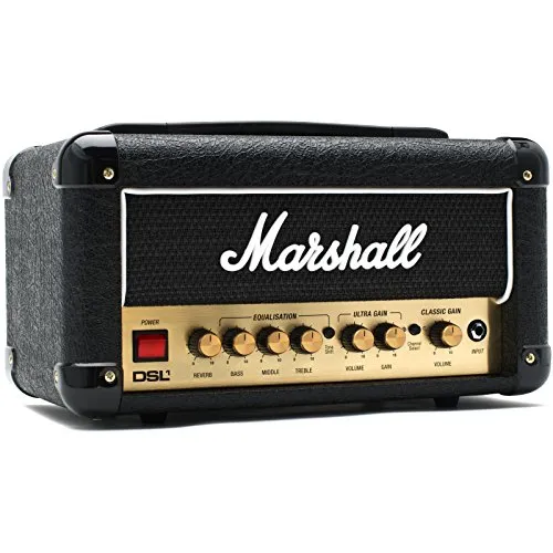 Marshall DSL 1HR E-Gitarren-Multieffektpedal - Kompaktes E-Gitarren-Multieffektpedal mit vielfältigen Klangeinstellungen für kreative Musiker und Live-Performances.
