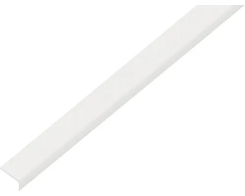 Alberts Abschlussprofil selbstklebend 19x7x1m - Selbstklebendes Abschlussprofil aus Kunststoff in Weiß, ideal für saubere Abschlüsse und einfache Montage ohne zusätzliche Werkzeuge.