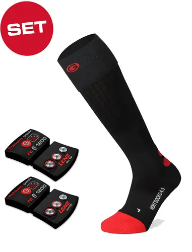 LENZ HEAT 4.1 Socken 2026 inkl. LITHIUM RCB 1200 Pack - 42-44