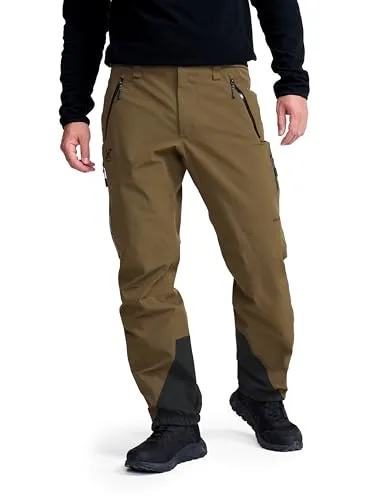 RevolutionRace Cyclone 3L Shell Pants für Herren - Outdoor Hosen für Herren, wasserdicht, atmungsaktiv und mit Recco-Reflektoren für erhöhte Sicherheit beim Wandern.
