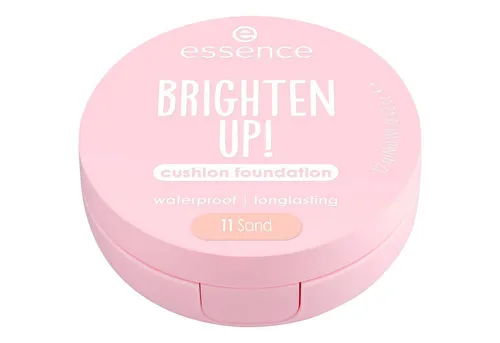 essence BRIGHTEN UP! Cushion Foundation - 11 Sand, 12 g - Die essence BRIGHTEN UP! Cushion Foundation sorgt für einen ebenmäßigen Teint und perfekte Deckkraft. Ideal für jeden Make-up-Look, vereinfacht die Anwendung und betont Ihre natürliche Schönheit.