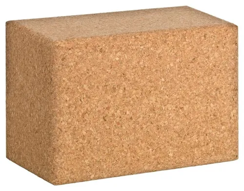Yoga Block XXL | 23x15x10 cm | Klotz aus Kork | Presskork | nachhaltig | groß