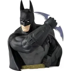 Batman Arkham Asylum PX Spardose Batman - Actionfiguren - 20 cm große Spardose aus PVC, offiziell lizenziert und perfekt für Batman-Fans, um Geld zu sparen und ihre Sammlung zu bereichern.