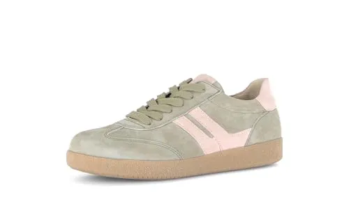 Gabor 3.300.34_8 Sneaker in Grün für Damen, Größe 37,5 - Eleganter Gabor Sneaker aus weichem Leder, ideal für den Alltag. Mit Best Fitting Funktion für optimalen Komfort und vielseitige Kombinationsmöglichkeiten. Setzen Sie modische Akzente!