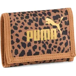 Puma Phase Wallet Geldbörse Portemonnaie 054757 27 melted caramel-leopard - Kompakte Geldbörse mit praktischem Klettverschluss und mehreren Fächern für Karten und Münzen. Ideal für den täglichen Gebrauch und perfekt organisiert.