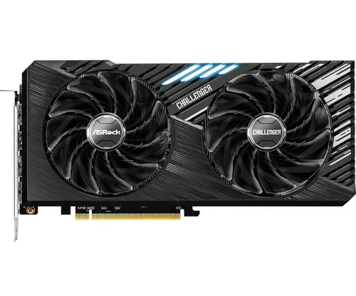 ASROCK RX 7600XT Challenger 16GB OC Grafikkarte - Grafikkarten mit 12GB GDDR6, ideal für Gaming und kreative Anwendungen, ausgestattet mit 2X HDMI und 2X DP für vielseitige Anschlussmöglichkeiten.