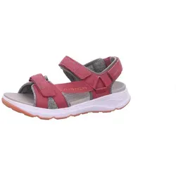 Superfit Criss Cross Sandale, Pink/Orange 5500, 29 EU - Wanderschuhe mit Klettverschluss für einfachen Einstieg, ideal für aktive Kinder und sommerliche Abenteuer.