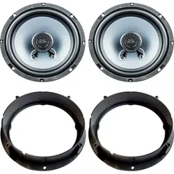 PG Audio 162 EVO III Lautsprecher Set für Peugeot Boxer & Alfa Romeo - Hochwertiges 2-Wege Koaxial Lautsprecherset für den perfekten Sound in Peugeot Boxer, Alfa Romeo Mito und Giulietta. Inklusive Adapterringen und Zubehör für einfachen Austausch der Werkslautsprecher.