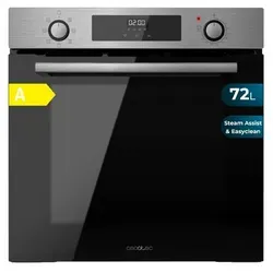Multifunktionsofen Cecotec Bolero Hexa M226000 - Integrierbarer 72 L Backofen aus Edelstahl, leistungsstark mit 2800W und ideal für vielseitige Kochmöglichkeiten.