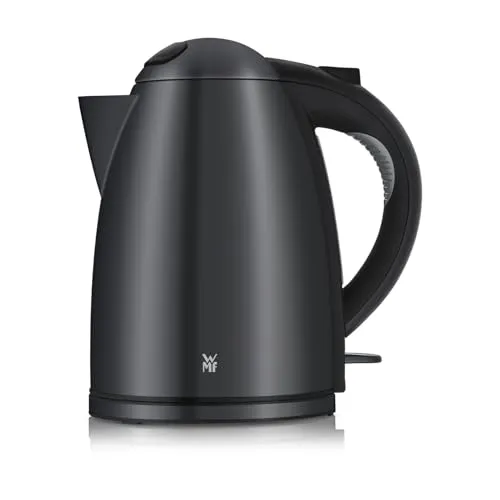 WMF STELIO Wasserkocher 1,7L - Schwarz, 2400W - Wasserkocher in elegantem tiefschwarz mit 1,7L Fassungsvermögen und 2400W Leistung. Sicher und schnell heißes Wasser dank Trockenlauf- und Überhitzungsschutz. Ideal für moderne Küchen!