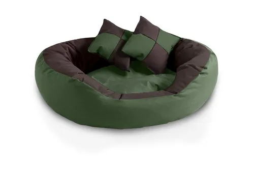 BedDog Hundebett SABA 4in1 mit Rand - Tierbett mit 4 variablen Liegeflächen, ideal für kleine und große Hunde. Robustes, wasserabweisendes Material sorgt für langen Komfort und einfache Pflege.