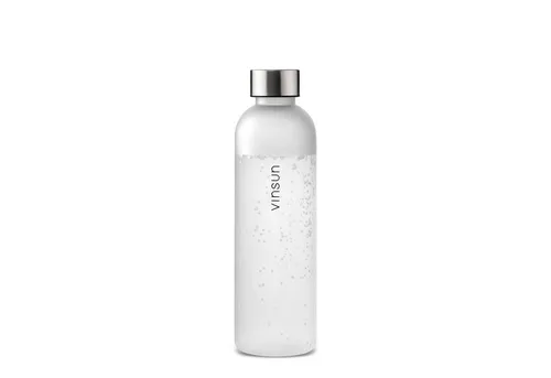Vinsun Trinkflasche Tritan Wasserflasche 1L, Sportflasche Kohlensäure geeignet & BPA frei, Auslaufsicher, bruchsicher, geruchs- und geschmacksneutral