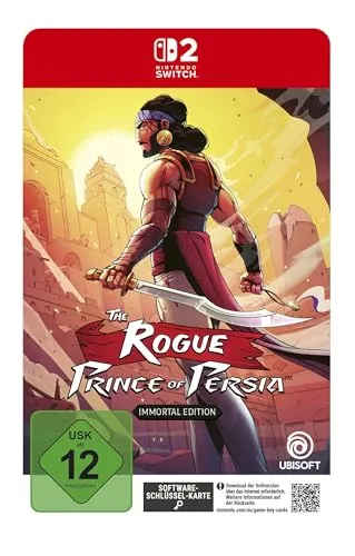 The Rogue Prince of Persia (Immortal Edition) für Nintendo Switch 2 - Erlebe die Immortal Edition des Action & Abenteuer-Klassikers Prince of Persia. Neuware mit aufregenden Features und USK 12. Ideal für Fans und Neueinsteiger auf der Nintendo Switch 2!