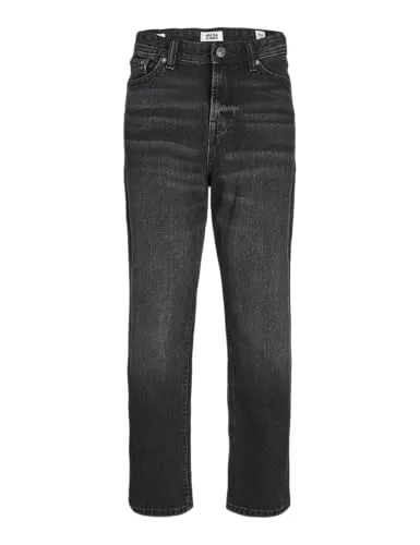 JACK & JONES Boy Relaxed Fit Jeans JJICHRIS JJORIGINAL SQ 602 - Jungen-Jeanshosen, bequeme Relaxed Fit Passform aus 100% Baumwolle für optimalen Tragekomfort und Bewegungsfreiheit.