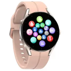 INF Smartwatch mit EKG und Bluetooth-Anrufen – Rosa - Moderne Smartwatch für umfassendes Gesundheits-Tracking: EKG-Funktion und lange Batterielebensdauer von bis zu 10 Tagen. Hochauflösender 1,32-Zoll-Bildschirm und vielseitige Sprachunterstützung machen sie zum idealen Begleiter.