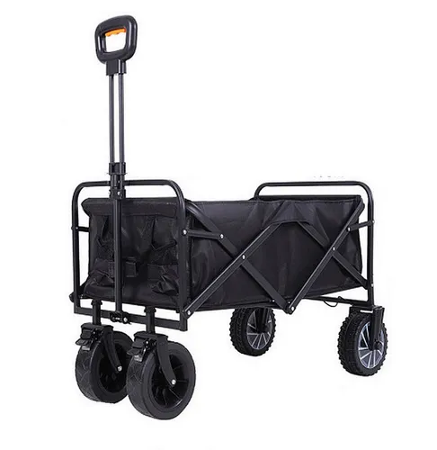 ENEWAY Bollerwagen Bollero – Elektrischer Bollerwagen mit Antrieb - Bollerwagen für Ausflüge und Transporte, ideal für hügeliges Gelände. Mit 6 km/h Antrieb, pannensicheren Reifen und klappbarer Konstruktion, belastbar bis 100 kg.