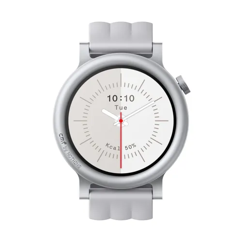 Nothing CMF Watch 3 Pro - Light Grey A10700022 - Smartwatch mit 1,43 Zoll AMOLED-Display, IP68 wasserdicht, umfassende Gesundheitsüberwachung und bis zu 13 Tage Akkulaufzeit. Ideal für Fitness-Enthusiasten!