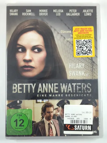 Betty Anne Waters (DVD) - NEU & OVP - Hilary Swank, Sam Rockwell